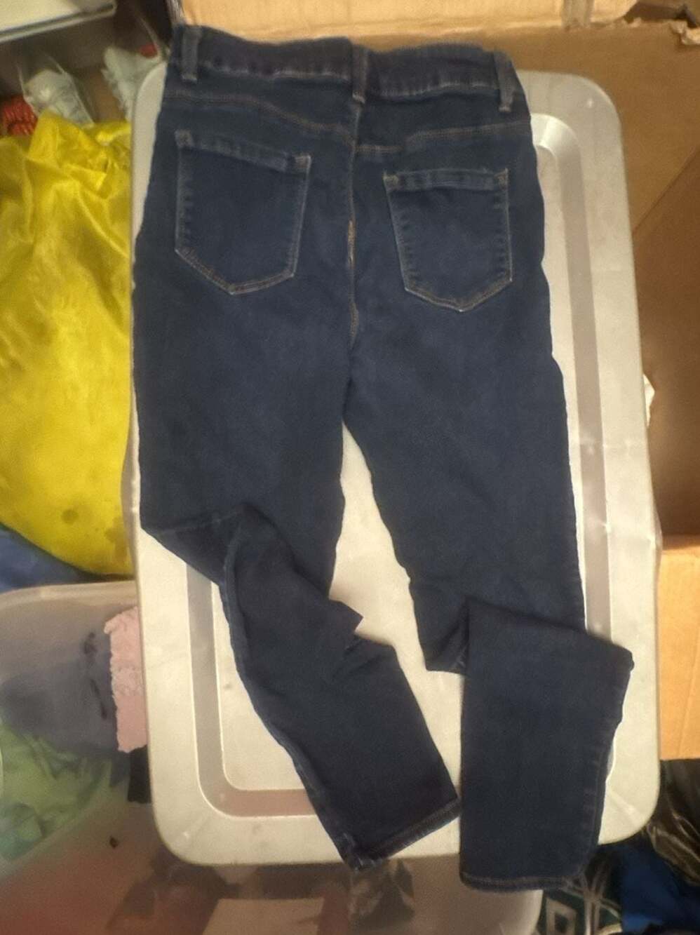 d.jeans Women's Dark Wash Skinny Denim Jeans Size 8 - Picture 5 of 6